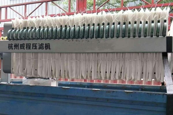 廂式壓濾機結構圖中哪些零部件容易出現問題
